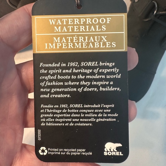 Sorel Joan of Arctic Wedge II Mid-High Lace Up Leather Boots NWT Size 8 - Picture 7 of 11